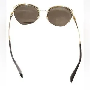 Prada | Accessories | 34 Prada Round Simple Sunglasses Pale 